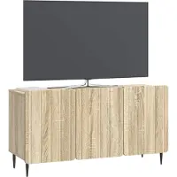 vidaXL TV Kast 99 x 34,5 x 52 cm Sonoma Eiken Bewerkt hout