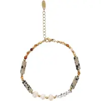 Usha Armband goud / gemengde kleuren