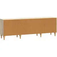 vidaXL TV Kast 150 x 31 x 50 cm Sonoma Eiken Bewerkt hout