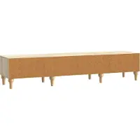 vidaXL TV Kast met lade Sonoma Eiken 147 x 34,5 x 30 cm Bewerkt hout