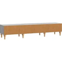 vidaXL TV Kast met lade Grijs sonoma 147 x 34,5 x 30 cm Bewerkt hout