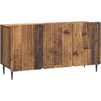 vidaXL TV Kast 99 x 34,5 x 52 cm Oud hout Bewerkt hout