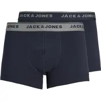 Jack & Jones Boxershorts 'Vincent' navy / grijs gemêleerd