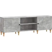 vidaXL TV Kast 150 x 31 x 50 cm Betongrijs Bewerkt hout