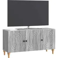 vidaXL TV Kast 99 x 34,5 x 50 cm Grijs sonoma Bewerkt hout