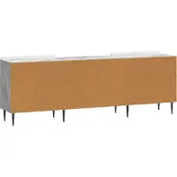 vidaXL TV Kast Betongrijs 150 x 31 x 52 cm Bewerkt hout