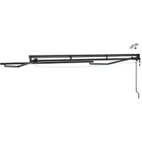 vidaXL Elektrische Zonnescherm Frame met LED's Antraciet 3 x 2,5 m