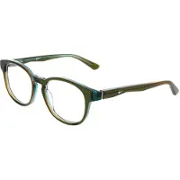 Nike 7182 Olive/blue laminate 51/19/145 UNISEX Brilmonturen