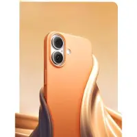 Lisen - iPhone 17 Hoesje - MagSafe Compatibel - Ultradun - Antireflecterend - Oranje