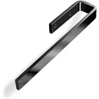 Sotech Handdoekrek PELI voor kastmontage / Om op te schroeven / Massief aluminium / Chroom donker / Handdoekrek badkamer Handdoekhaken