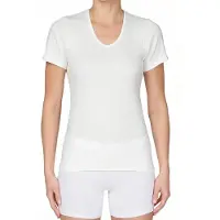 Beeren Dames Thermo Shirt korte mouw - Wit - maat M