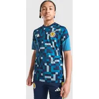 Adidas Scotland 2026 Pre Match Shirt Junior, blauw