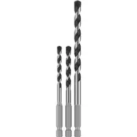 Bosch 2608707003 2608707003 Carbide Steen-spiraalboorset 5 mm, 6 mm, 8 mm Zeskant schacht 1 stuk(s)