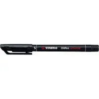 Stabilo OHPen universal 841/46 Overheadmarker Extra Fijn Kegelvormig 0,4 mm Zwart Navulbaar