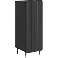vidaXL Dressoir Zwart 34,5 x 33 x 92 cm Bewerkt hout