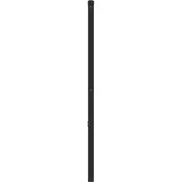 vidaXL Hoofdbord 160 cm metaal zwart