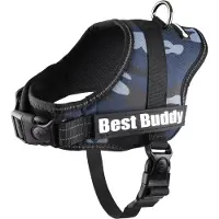 Flamingo Hondentuig Best Buddy Pluto Blauw Army