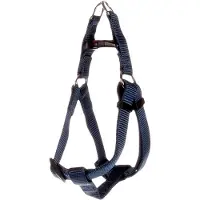 Flamingo Ziggi Step&go - Harnas Honden - Harnas Step&go Ziggi Donkerblauw S 25-45cm 15mm - 1st - 134601 - 1st