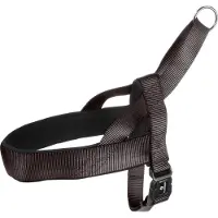 Flamingo Abbi Noors - Harnas Honden - Noors Harnas Abbi Zwart L 55-70cm 25mm - 1st - 132848 - 1st