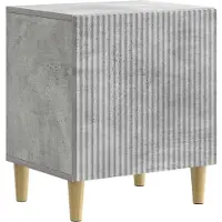vidaXL Nachtkastje Betongrijs 43 x 34,5 x 50 cm Bewerkt hout