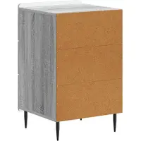 vidaXL Nachtkastje met lade Grijs sonoma 43x 41 x 68 cm Bewerkt hout