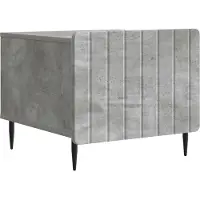 vidaXL Salontafel met lade Betongrijs 49 x 50 x 42 cm Bewerkt hout