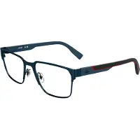 Lacoste L2306 N 55/16/145 Matte blauwe Metalen Bril MAN L2306 N