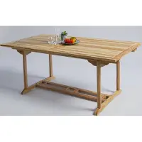 Sam Teakhouten Tuinset 7-Delig 6 Personen met Uitschuifbare Tafel 180–240 cm & Verstelbare Klapstoelen – Massief Teak Dining Set Weerbestendig – Urbanhome Cuba Premium Dining Set