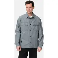 Camel active Overshirt met zakken - Maat menswear-3XL - Stormblauw