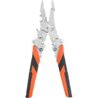 Mira MIRAStriptang - Kniptang - Kabelstripper - Draadstripper - Oranje - 21cm x 21cm x 1cm; 0.5 kg