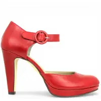 Noë Shoes Nabla Pump Sandalette Ruby
