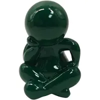 PT Living Decoratie Statue Amigo Sitting Large Retro Green