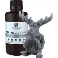 PrimaCreator Value Water Washable UV Resin - 500 g - Chromatic Silver
