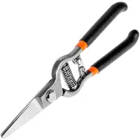Bradas Snoeischaar 8" - Snoeischaar voor Bloemen en Takken - Carbon Staal