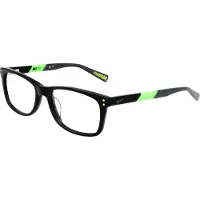 Nike 5538 N Black-flash lime 52/17/135 CHILD Brilmonturen