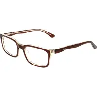Nike 7181 Brown/beige laminate 54/19/145 MAN Brilmonturen