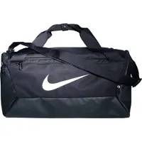 Nike Sporttas 'Brasilia 9.5' zwart / natuurwit