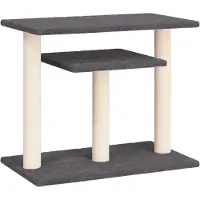 Syfax Krabpaal met platforms 62,5 cm donkergrijs