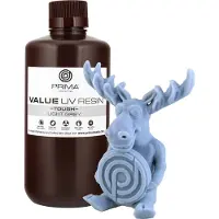 PrimaCreator Value Tough UV Resin (ABS Like) - 1 kg - Light Grey