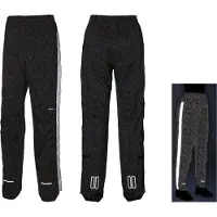 Basil Skane HiVis Regenbroek - Dames - Zwart - Maat M