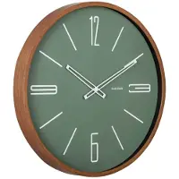 Karlsson Marcado Wandklok | Ø50.8cm | Jungle groen