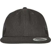 Flexfit Pet 'Denim Trucker' black denim / wit