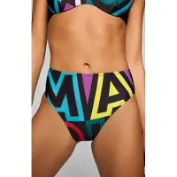 Puma zwemslip voor Dames, Roze/Rood, Maat M