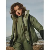 Name It Kids Functioneel pak 'DRY10' lichtgrijs / donkergroen