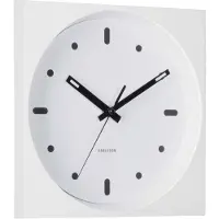 Karlsson Incesante Wandklok | Ø25cm | Wit