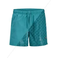 Jack & Jones Zwemshorts 'JPSTMaui' cyaan blauw