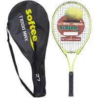 Softee T1000 Max 27 Unstrung Tennis Racket Geel