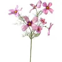 Easyplants | Kunstbloem Cosmos 74 cm roze | Zijde | Nepbloemen | roze | Onderhoudsvrij | Kant-en-klaar