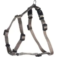Flamingo Ziggi H-harnas - Harnas Honden - H-harnas Ziggi Greige Xs 25-40cm 10mm - 1st - 138096 - 1st