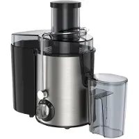MK Elektrische Sapcentrifuge – Krachtige Fruitpers met Brede Vulopening (6,5 cm) – Juicer voor Groenten en Fruit